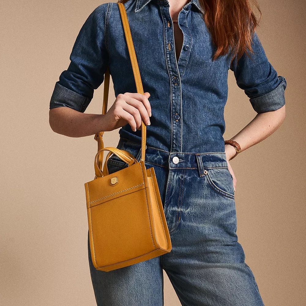 Fossil Gemma Leather Mini Tote